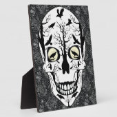 ラヴェンスカル写真ホームホラーデコール フォトプラーク (側面)