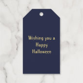 ラヴェンスハロウィーンの不親切カスタムな ギフトタグ (裏面)