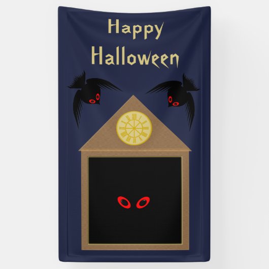 ラヴェンスハロウィーンの不親切カスタムな 横断幕 (縦)