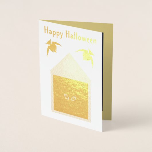 ラヴェンスハロウィーンの不親切カスタムな 箔カード (正面)