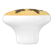 ラヴェンス・サークル・ダンス セラミックノブ (側面)