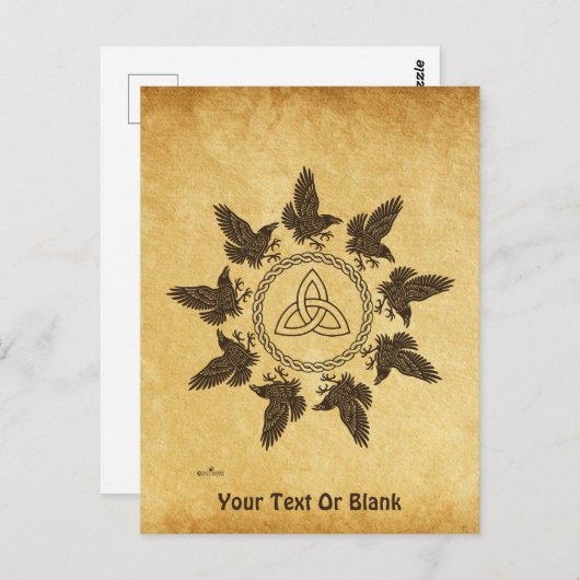 ラヴェンス・サークル・ダンス ポストカード (正面/裏面)