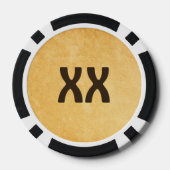 ラヴェンス・サークル・ダンス ポーカーチップ (裏面)