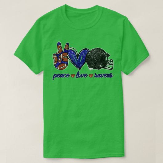 ラヴェンス・チーム Tシャツ (デザイン正面)