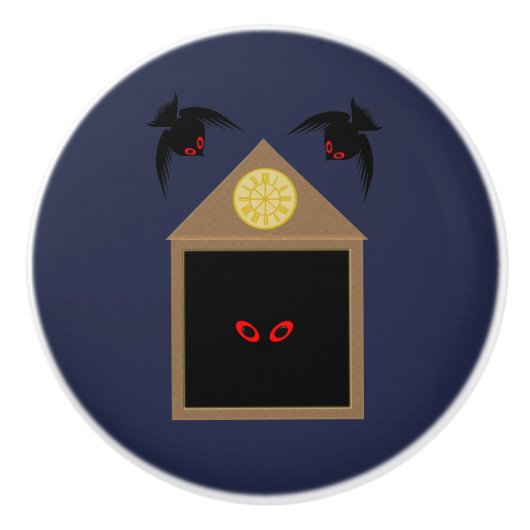 ラヴェンス・ハロウィーンの無親切 セラミックノブ (正面)