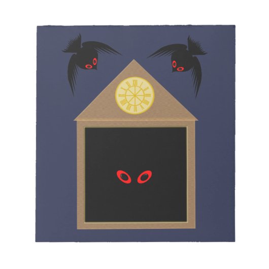ラヴェンス・ハロウィーンの無親切 ノートパッド (正面)