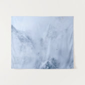 ラヴェンス、雪の山と雲 タペストリー (正面(横))