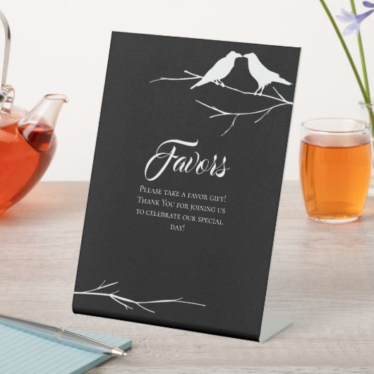 ラヴェンズゴシック結婚式の引き出物 台座サイン (インサイチュ)