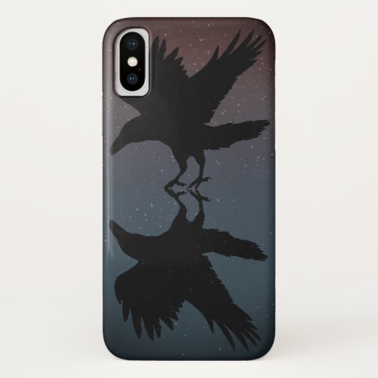ラヴェンズバードナイトスターリースカイグランジ Case-Mate iPhoneケース (裏面)