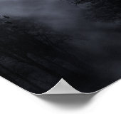 ラヴェンズブルーミストポスターとハロウィーンスカイ ポスター (角)