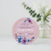 ラヴェンドラサークル結婚式招待状 招待状 (スタンド正面)