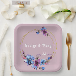 ラヴェンドラ結婚サークル ペーパープレート