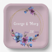 ラヴェンドラ結婚サークル ペーパープレート (正面)