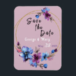 ラヴェンドラ結婚サークル マグネット<br><div class="desc">ラベンダーブルーが大好きな人のためだ。</div>