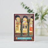 ラヴェンナイタリアのヴィンテージ旅行 ポストカード (スタンド正面)