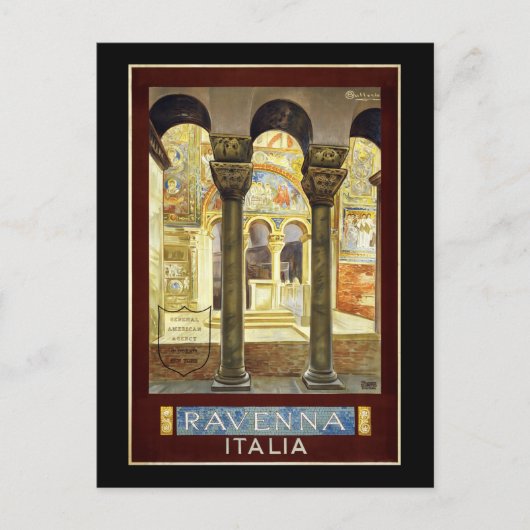 ラヴェンナ・イタリア ポストカード (正面)
