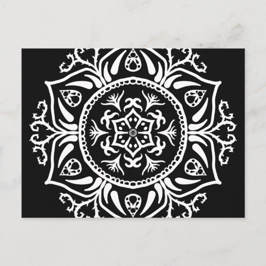 ラヴェンマンダラ ポストカード (正面)