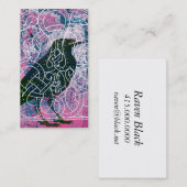 ラヴェン・イン・ザ・ラネストン 名刺 (正面/裏面)