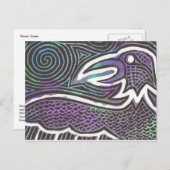 ラヴェン トーテム ポストカード (正面/裏面)