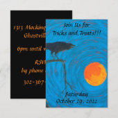 ラヴェン フルムーン ハロウィン ご招待 招待状 (正面/裏面)