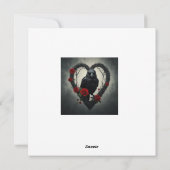 ラヴェン・ヴァレンタインの シーズンカード (裏面)