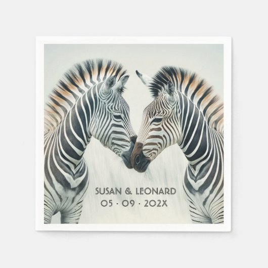 ラヴエレガントおもしろいモノクロのゼエレガントブラ スタンダードカクテルナプキン (正面)