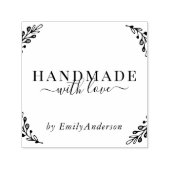 ラヴエレガントィビジネス製品で手作りローレル セルフインキングスタンプ (デザイン)