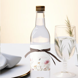 ラヴエレガントイン開花ブライダルシャワー ワインラベル