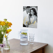 ラヴエレガントスクリプ実在トフォイルプリント 箔ポスター (レイダウン (キッチン))