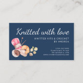 ラヴエレガント手製糸かぎ編み 名刺 (正面)