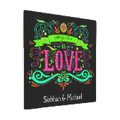 ラヴカスタマイズメタルウォールアート メタルプリント (アングル)