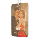 ラヴカスタムポートレート車 カーエアーフレッシュナー (左)