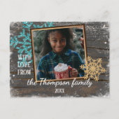 ラヴカスタム季節のごあいさつホリデイ ポストカード (正面)