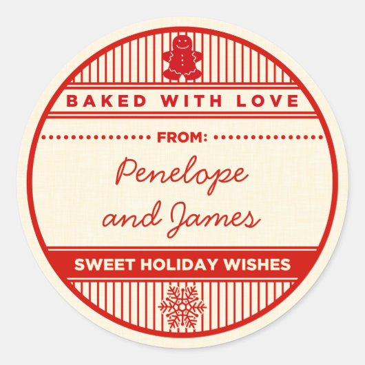 ラヴカスタム焼いたィステッカー付き ラウンドシール (正面)