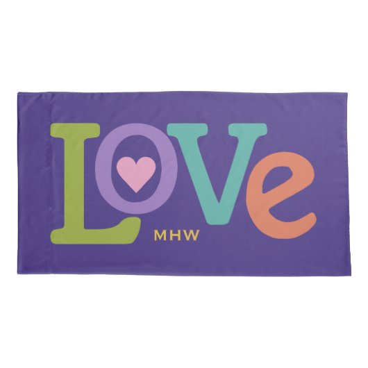 ラヴカラフルカスタム 枕カバー (裏面)