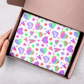 ラヴカラフルハートロマンガーリートパタモダンーン 薄葉紙