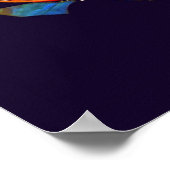 ラヴキスをするコイフィッシュ結婚ズポスター横 ポスター (角)