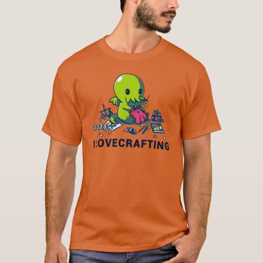ラヴクラフティングな友達 Tシャツ (正面)