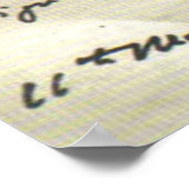 ラヴクラフトのスケッチ1934 ポスター (角)