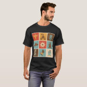 ラヴクラフト風スクウェア Tシャツ (正面フル)