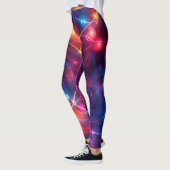 ラヴシティのネオンの絡み合いレギンス レギンス (左)