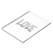 ラヴシンプルィモダン・カンザスカッコいいデザイン、都市 ノートブック (左側)