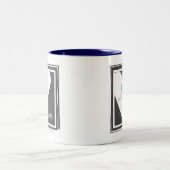 ラヴシンプルィーモダンルバーズライトブルーハート ツートーンマグカップ (中央)