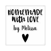 ラヴシンプルウスタイリッシュウッドアートスタンプ付き自家製 ラバースタンプ (インプリント)