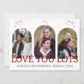 ラヴシンプルェレンエレガントティネスのカップルの写真3 シーズンカード (正面)