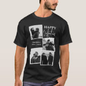ラヴシンプルェレンエレガントティネスのカップル4枚の写真 Tシャツ (正面)