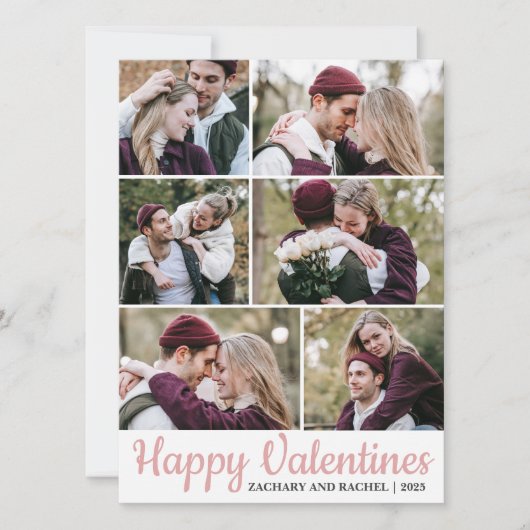 ラヴシンプルェレンエレガントティネスのカップル6枚の写真 シーズンカード (正面)