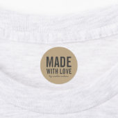 ラヴスタイリッシュ素朴はっきりしたクラフト製フェイク品 ラベル (貼付)