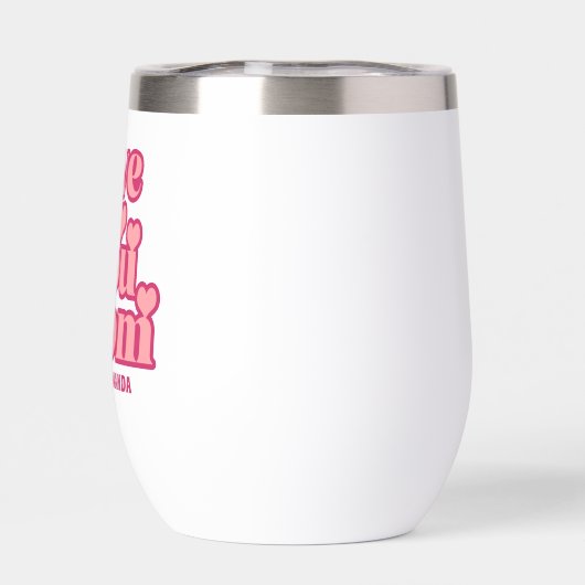 ラヴパーソナライズされたィユー母名前をカスタムする母の日 (背面)