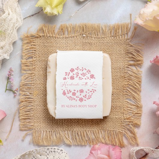 ラヴファンシーバラ&ブランチリースで手作り ラバースタンプ